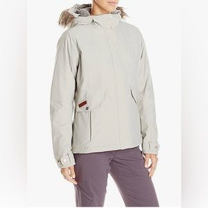 NWT Columbia Winter Jacket Women's XL Grandeur Peak Flint Grey